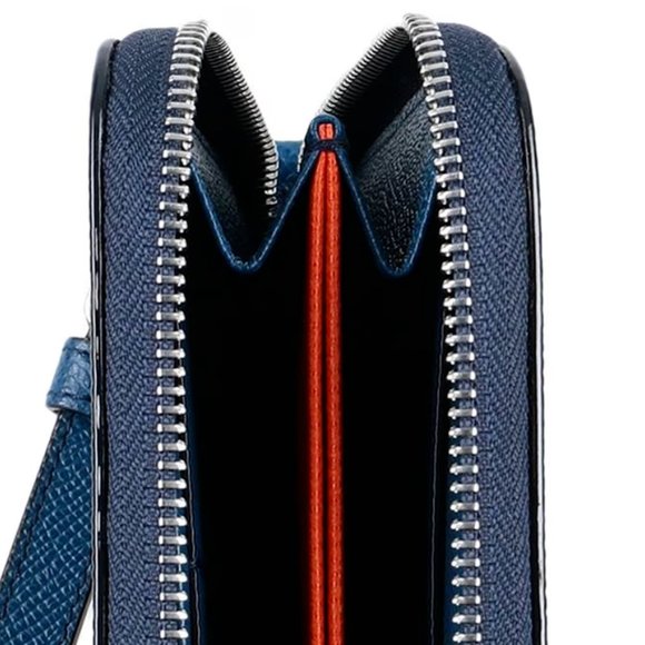 Bally Switzerland luxury & chic  beautiful leather zip wallet NIB$695 - Picture 9 of 11